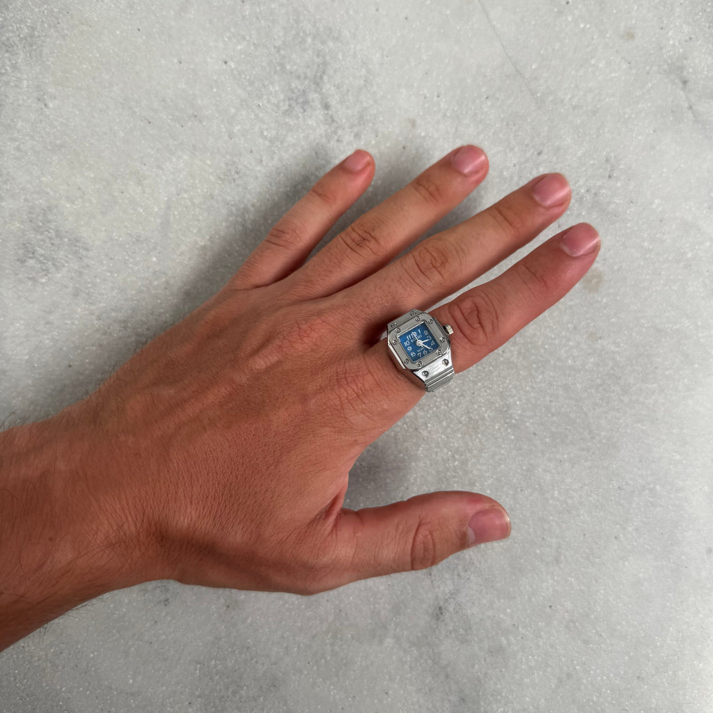 OBSIDIAN | GÜMÜŞ MAVİ